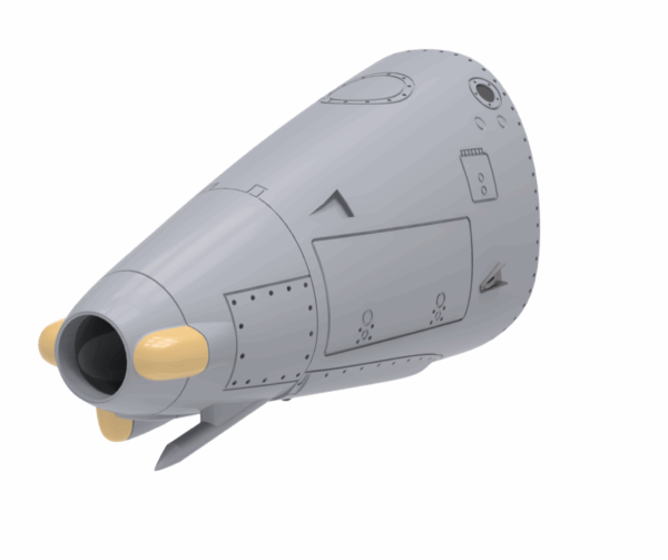 1/48 One-Piece Nose for Magic Factory A-4M :: 3D Print – Matters