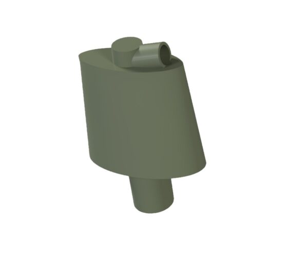 1/48 P-40 Detail Set – Antenna Mounts and Iron Gunsights – 2 sets