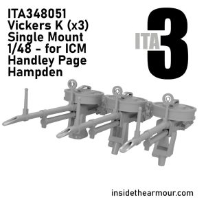 ITA348051 Vickers K x3 for ICM Hampden